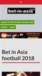 Mobile Screenshot of bet-in-asia.com